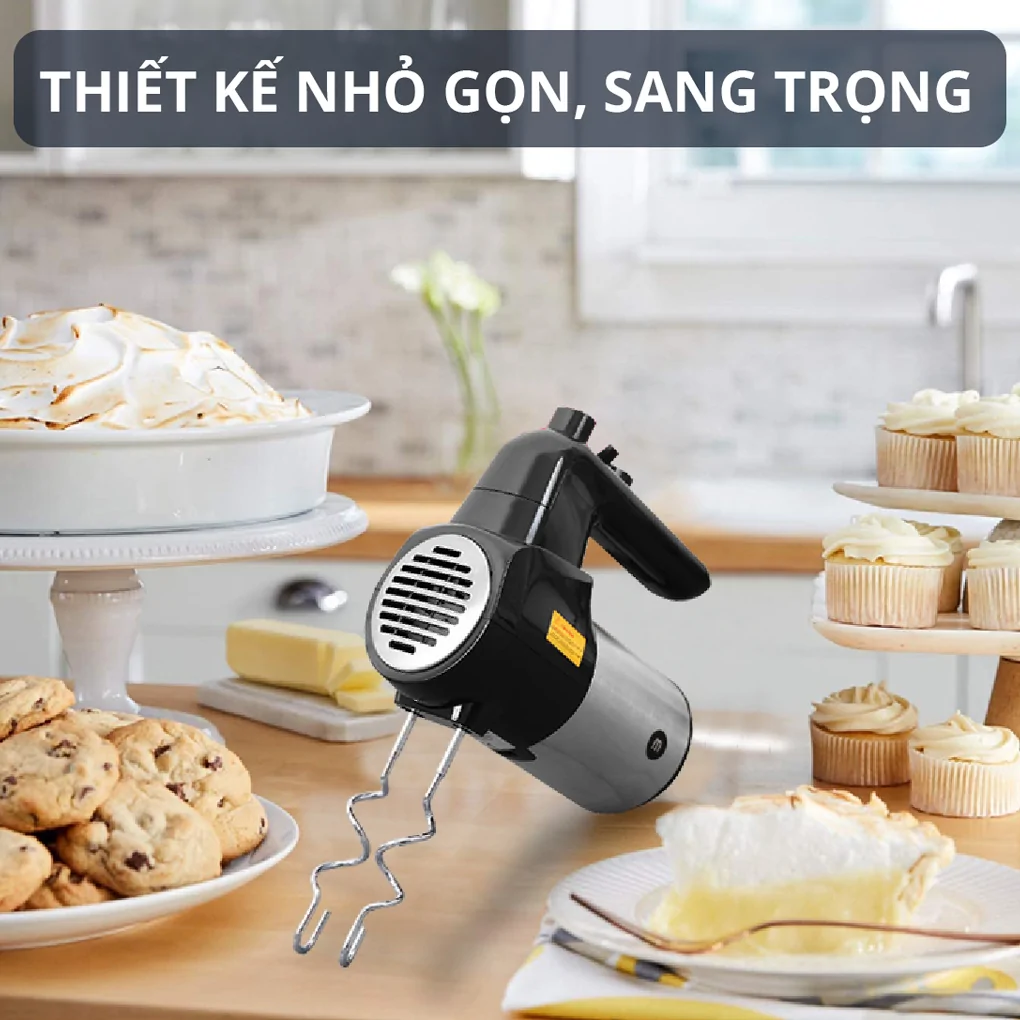 Máy Đánh Trứng Cầm Tay Mishio MK215 3