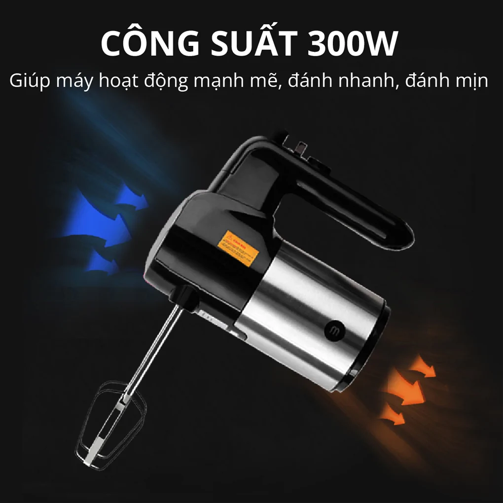 Máy Đánh Trứng Cầm Tay Mishio MK215 4