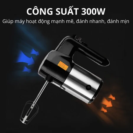 Máy Đánh Trứng Cầm Tay Mishio MK215 4