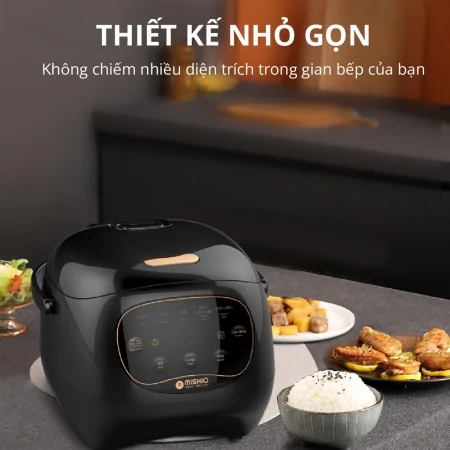 Nồi Cơm Điện Sứ Dưỡng Sinh Mishio MK365 giá rẻ, giao ngay