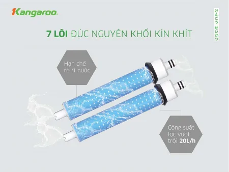 Máy Lọc Nước RO Nóng Nguội Lạnh Kangaroo KG10A10S 11