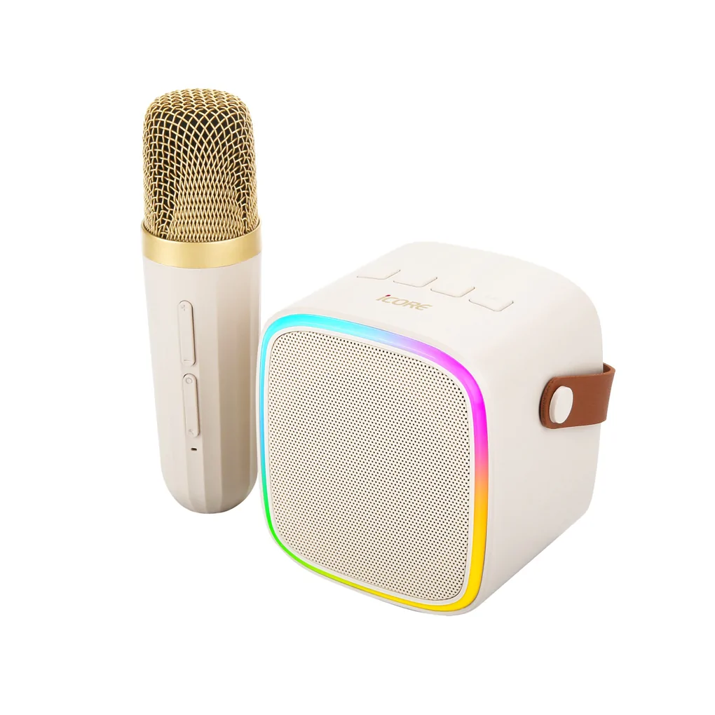 Bộ Loa Karaoke Mini Bluetooth iCore ISM02 Kèm 1 Micro 1