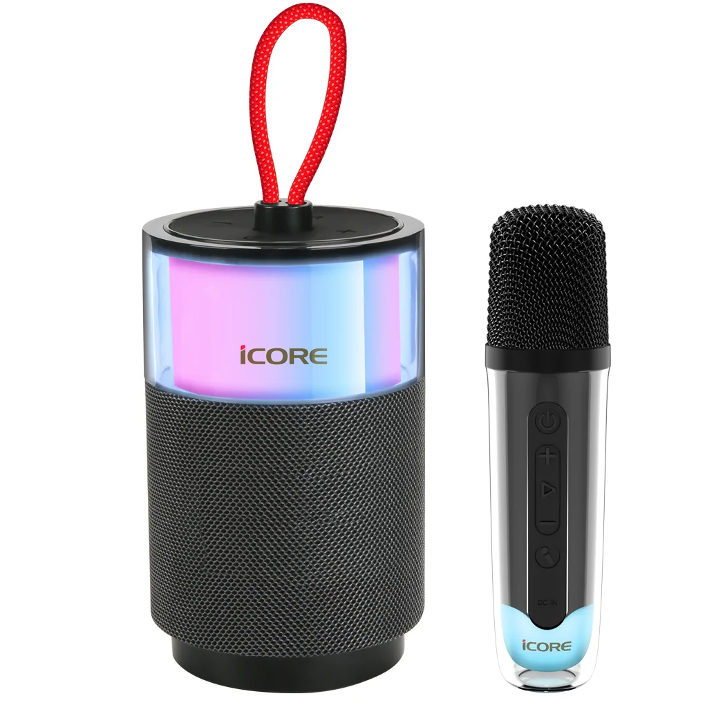 Bộ Loa Karaoke mini Bluetooth iCore ISM03 kèm 1 Micro