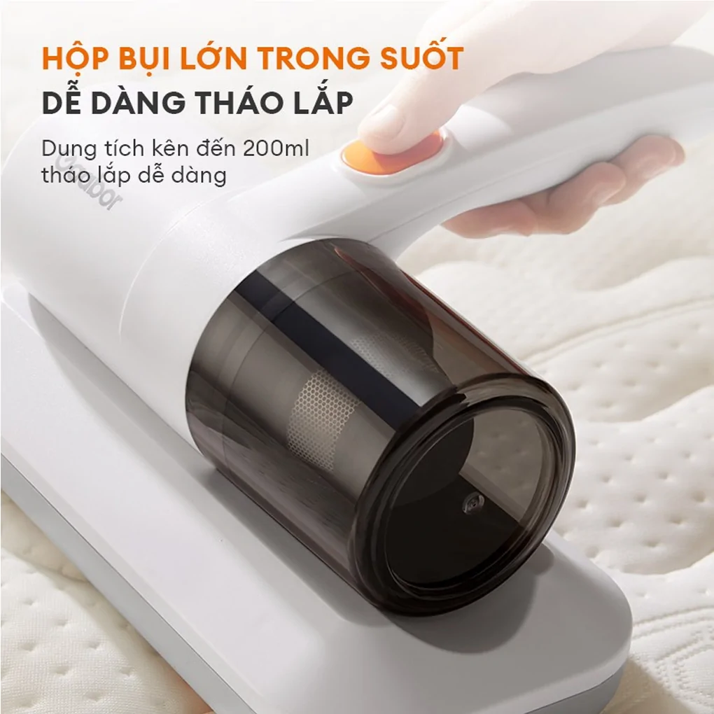 Máy Hút Bụi Nệm Sofa Gaabor VCD10M-WH02A Diệt Khuẩn Tia UV 4