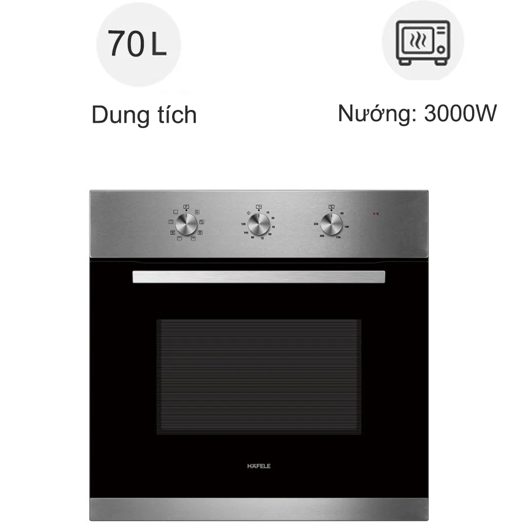 Lò Nướng Âm Tủ Hafele HO-4K70A 538.61.451