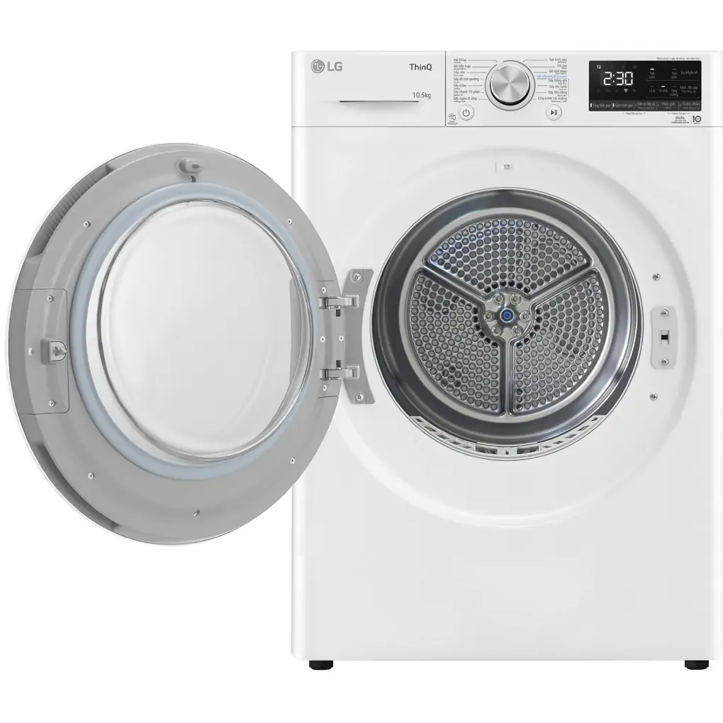 Máy Sấy Bơm Nhiệt LG Inverter 10.5 Kg DVHP50W 1