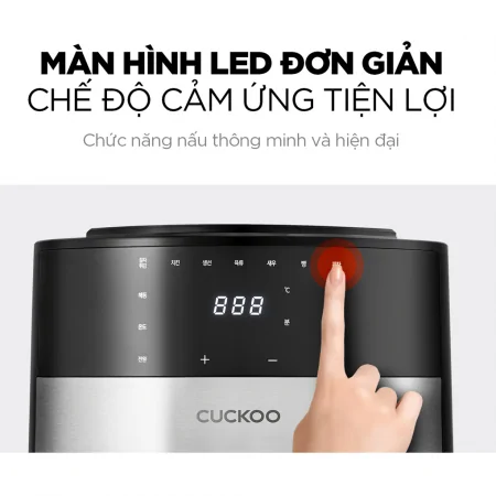 Nồi Chiên Không Dầu Cuckoo CAF-F0410T/BKVNCV Màu Đen 6