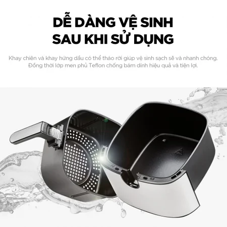 Nồi Chiên Không Dầu Cuckoo CAF-G0510T/BKVNCV Màu Đen 3