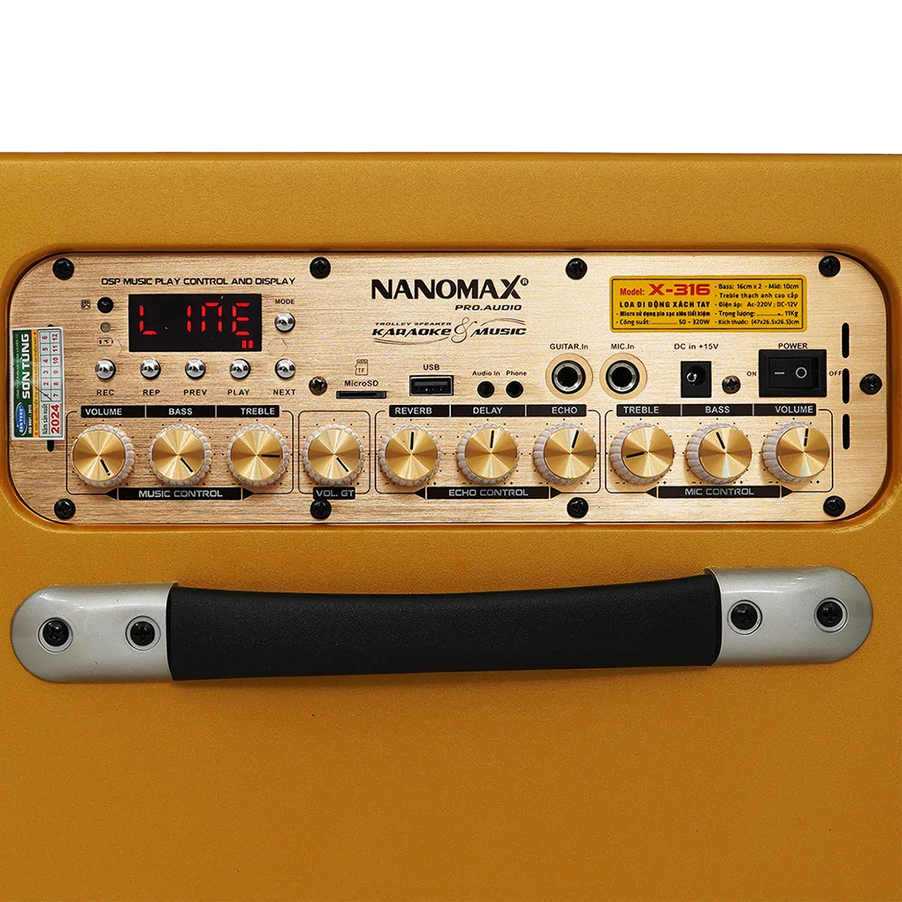 Loa Karaoke Xách Tay Nanomax X-316 9