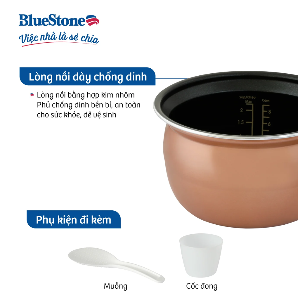 Nồi Áp Suất BlueStone PCB-5648 4.5 Lít 7