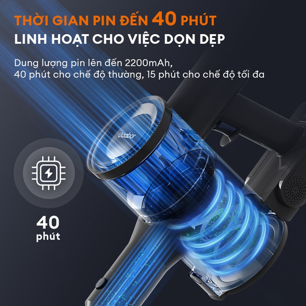 Máy Hút Bụi Gaabor VCL10E-BK01A 3