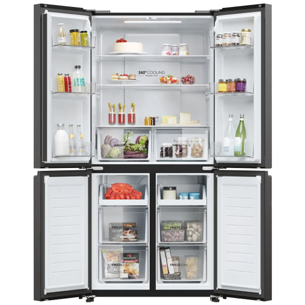 Tủ Lạnh Aqua Inverter 469 Lít AQR-M536XA(SL) 3