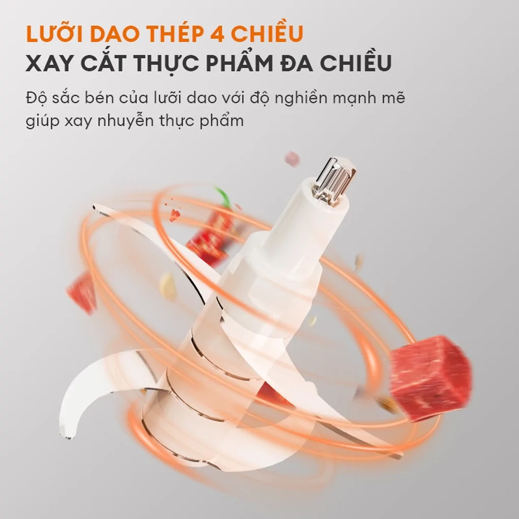 Máy Xay Thịt Thực Phẩm Đa Năng Gaabor MG20M-WH01A 4