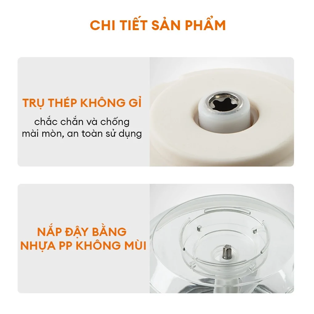 Máy Xay Thịt Thực Phẩm Đa Năng Gaabor MG20M-WH01A 8