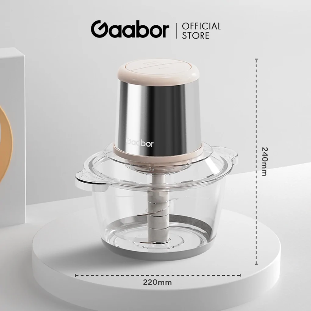 Máy Xay Thịt Thực Phẩm Đa Năng Gaabor MG20M-WH01A 9