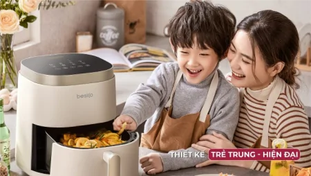 Nồi Chiên Không Dầu Besico BSA5.0D 5.0 Lít 5