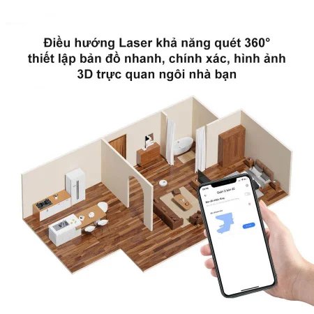 Robot Hút Bụi Lau Nhà, Tự Giặt Giẻ Xiaomi Vacuum Mop X10+ 17