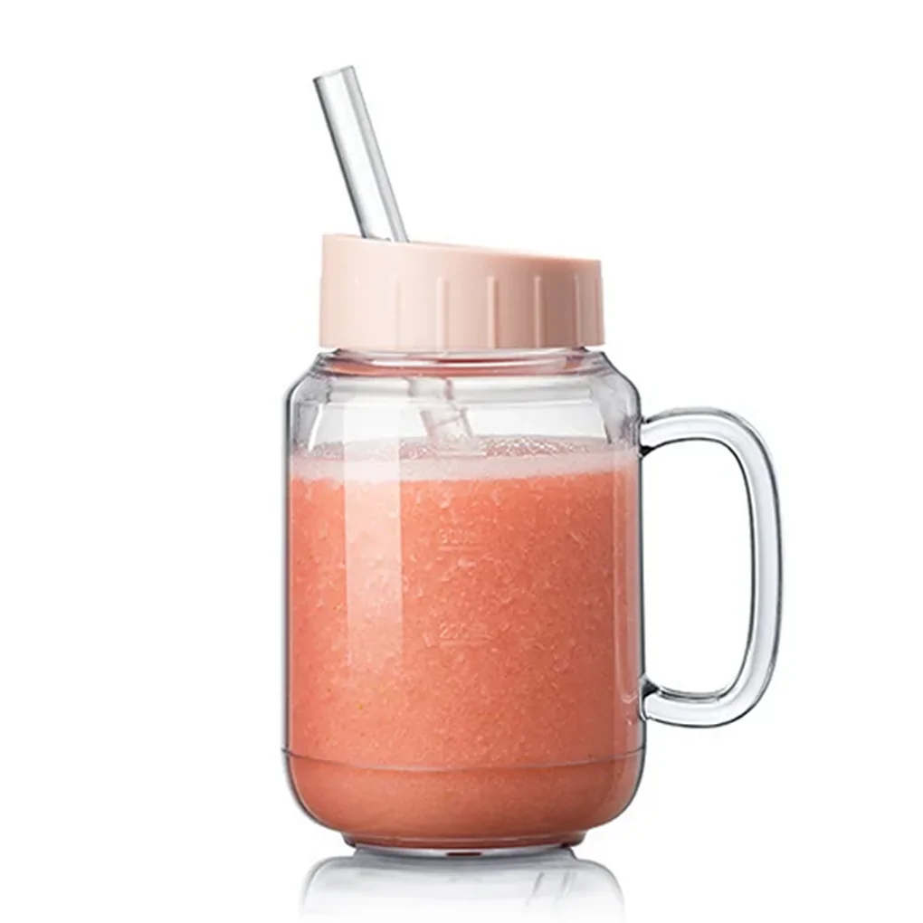 Máy Xay Sinh Tố Bear Gồm Hai Cối Rời LLJ-C04W1, Màu Hồng - Hàng Quốc Tế - Bản Tiếng Anh 2