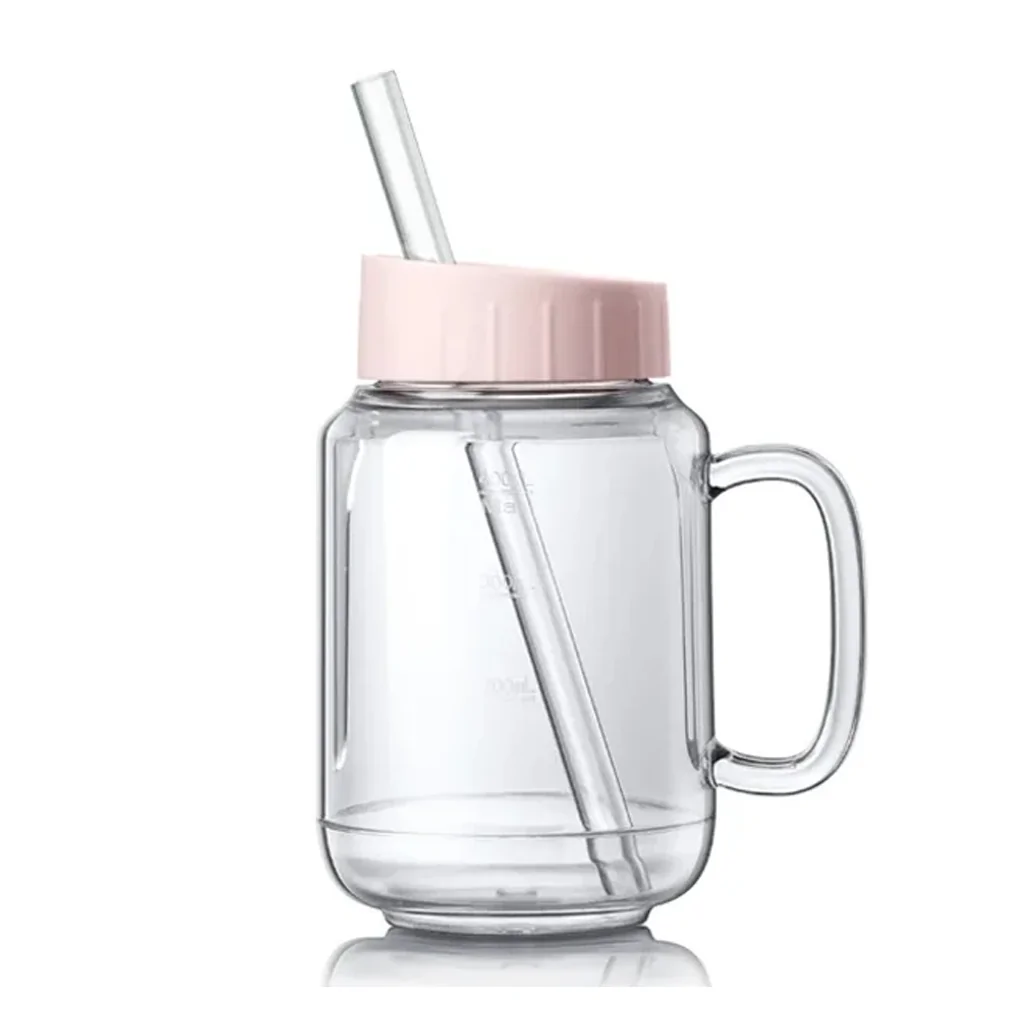 Máy Xay Sinh Tố Bear Gồm Hai Cối Rời LLJ-C04W1, Màu Hồng - Hàng Quốc Tế - Bản Tiếng Anh 3