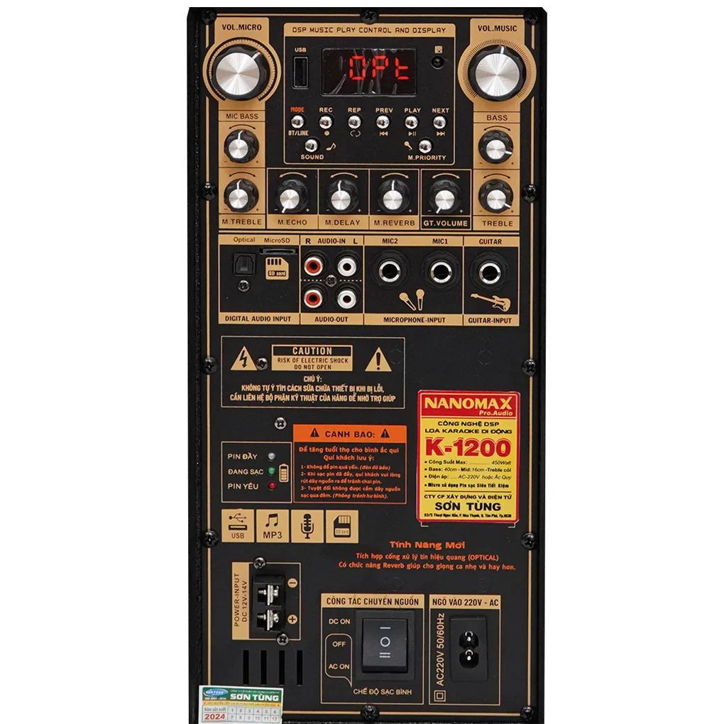 Loa Kéo Nanomax K-1200 8