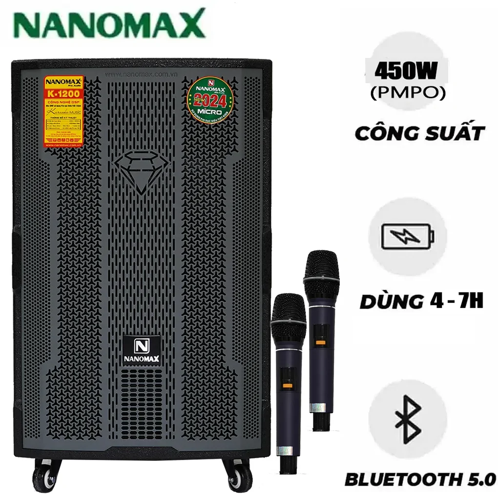 Loa Kéo Nanomax K-1200