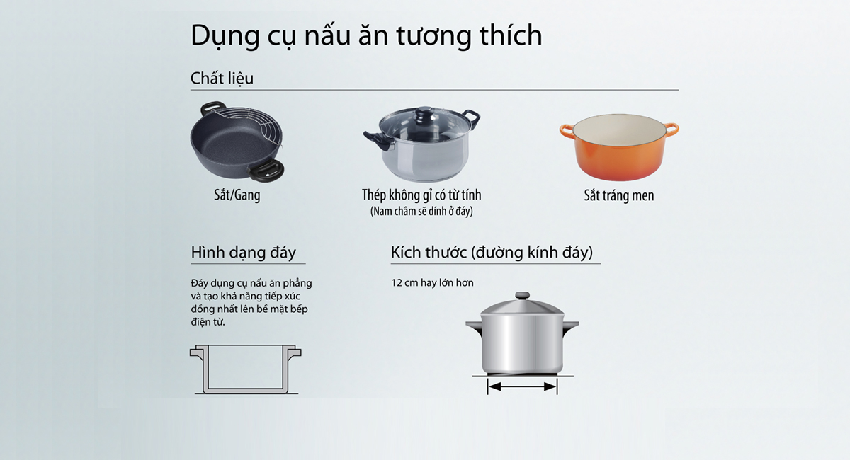 Bếp Điện Từ Inverter Panasonic KY-C227EHRA - Nhật Bản 8