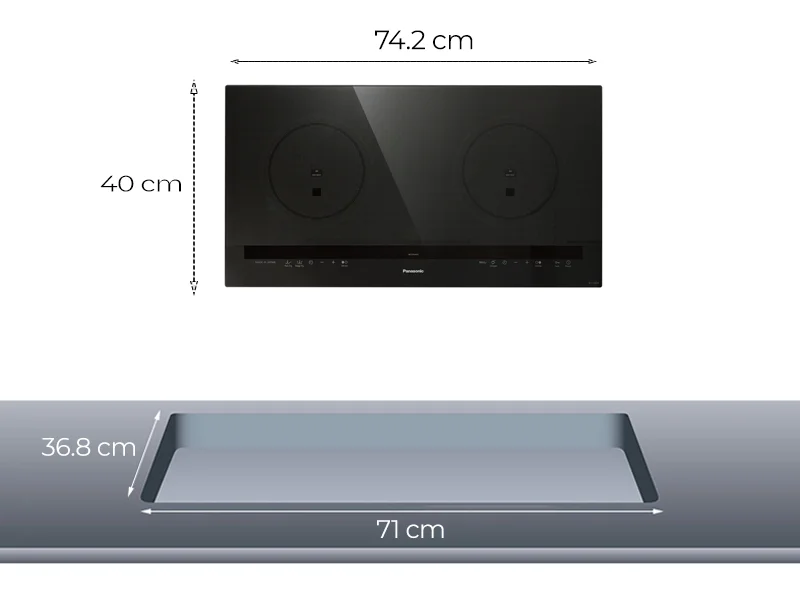 Bếp Điện Từ Inverter Panasonic KY-C227EHRA - Nhật Bản 9