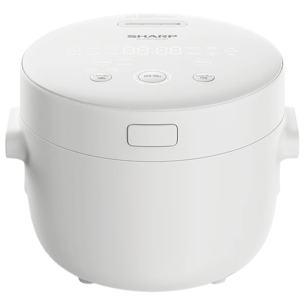 Nồi Cơm Điện Tử Sharp KS-COM110DV-WH 1.1 Lít 0