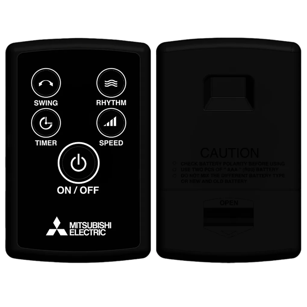 Quạt Đứng Mitsubishi LV16-RB CY-GY - Xám Đậm - Thái Lan 5