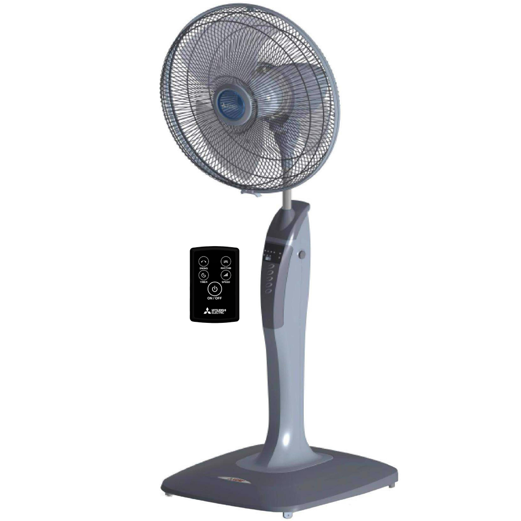 Quạt Đứng Mitsubishi LV16-RB SF-GY - Xám Nhạt - Thái Lan 0