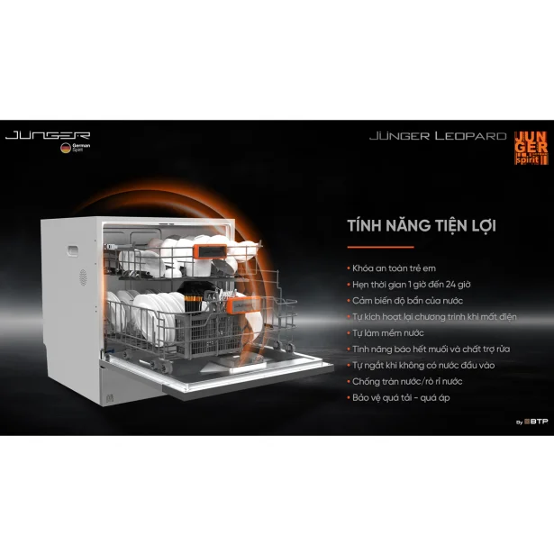 Máy Rửa Bát Junger DWJ-100 - Thái Lan