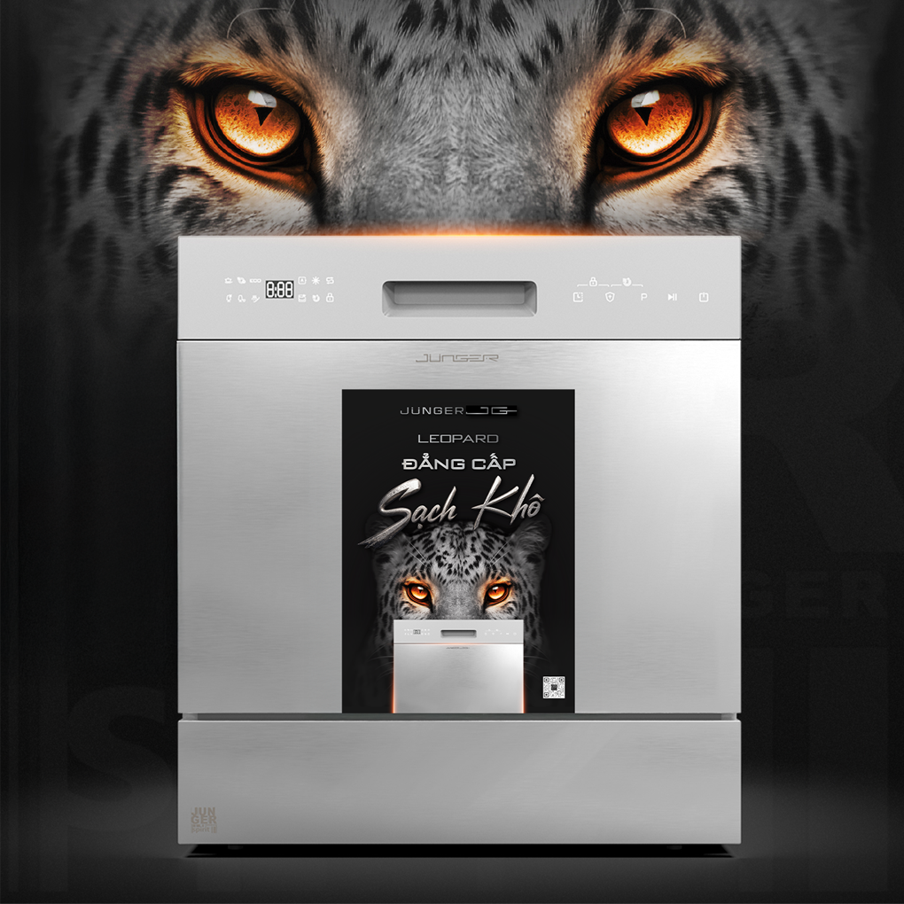 Máy Rửa Bát Junger DWJ-100 - Xuất Xứ Thái Lan 0