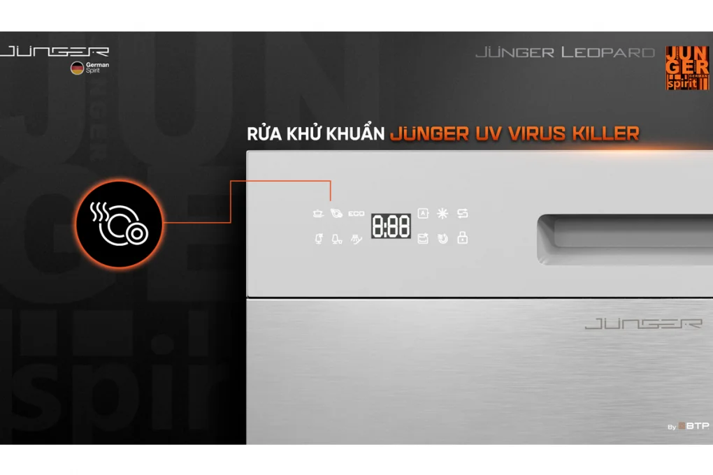 Máy Rửa Bát Junger DWJ-100 - Xuất Xứ Thái Lan 16