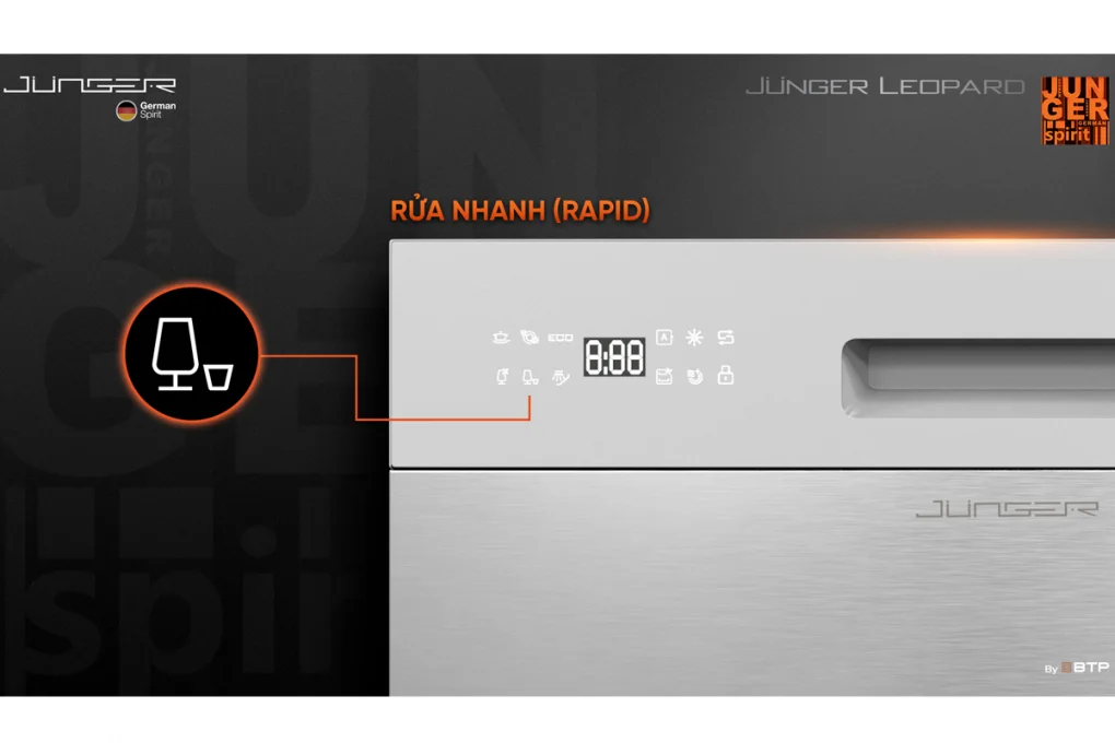 Máy Rửa Bát Junger DWJ-100 - Xuất Xứ Thái Lan 19