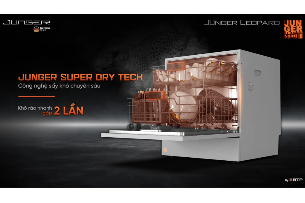 Máy Rửa Bát Junger DWJ-100 - Xuất Xứ Thái Lan 24