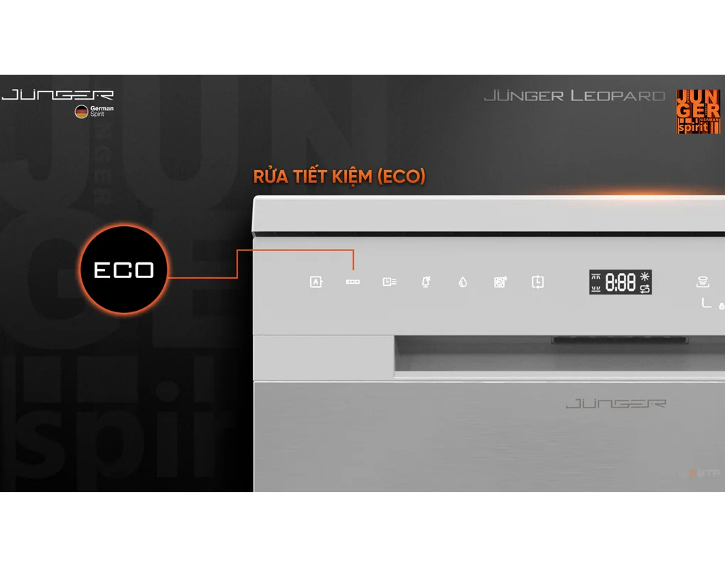 Máy Rửa Bát Junger DWJ-140 - Xuất Xứ Thái Lan 17