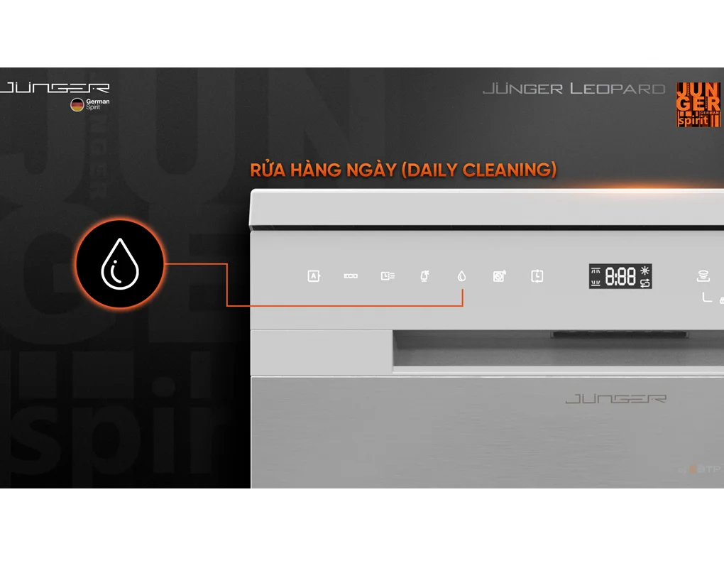 Máy Rửa Bát Junger DWJ-140 - Xuất Xứ Thái Lan 19