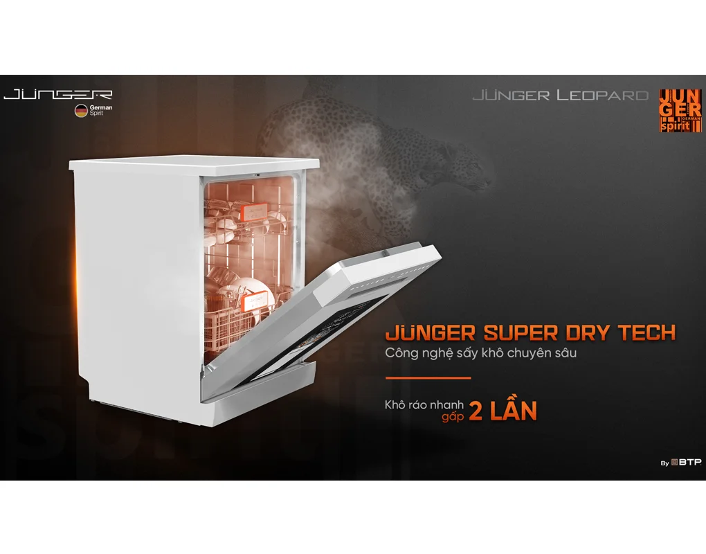 Máy Rửa Bát Junger DWJ-140 - Xuất Xứ Thái Lan 22