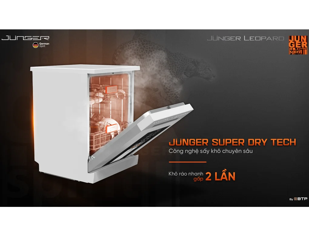Máy Rửa Bát Junger DWJ-140 - Xuất Xứ Thái Lan 23