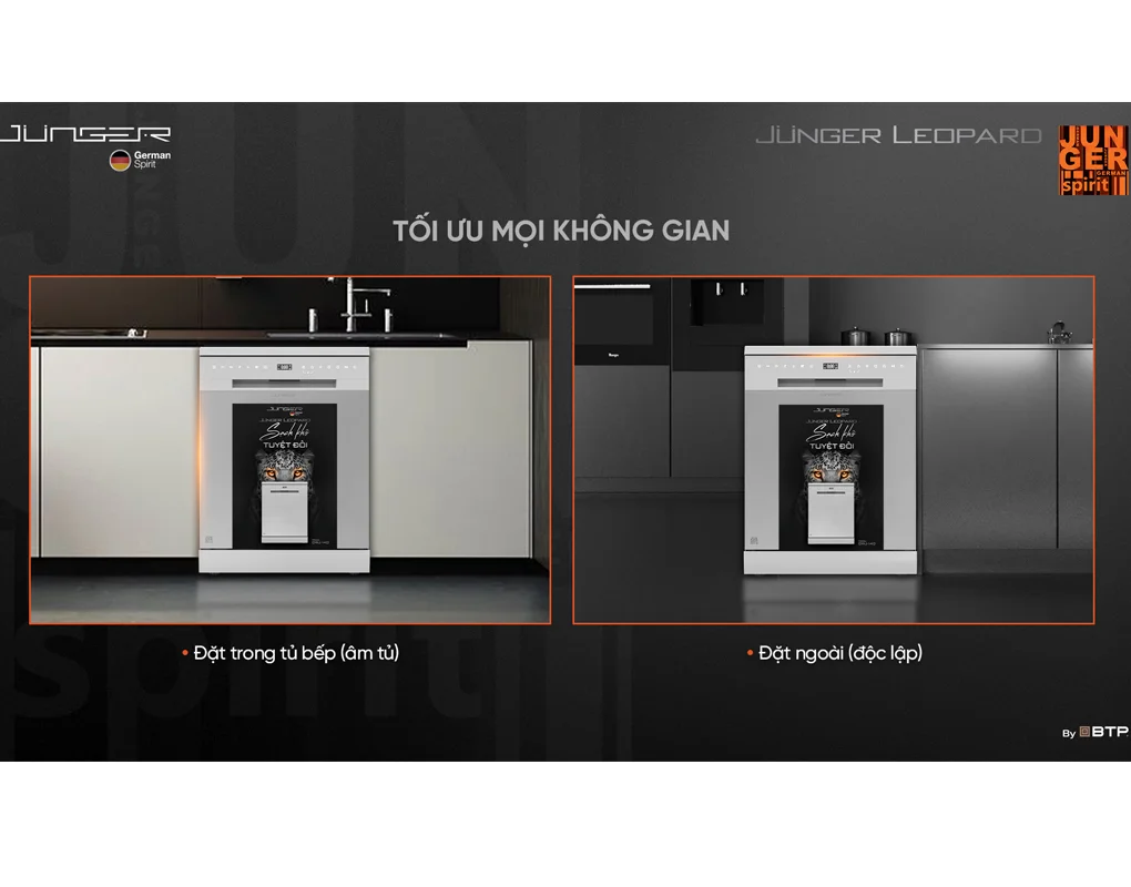 Máy Rửa Bát Junger DWJ-140 - Xuất Xứ Thái Lan 26