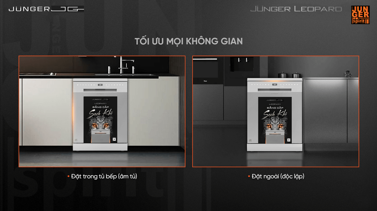 Máy Rửa Bát Junger DWJ-140 - Xuất Xứ Thái Lan 6
