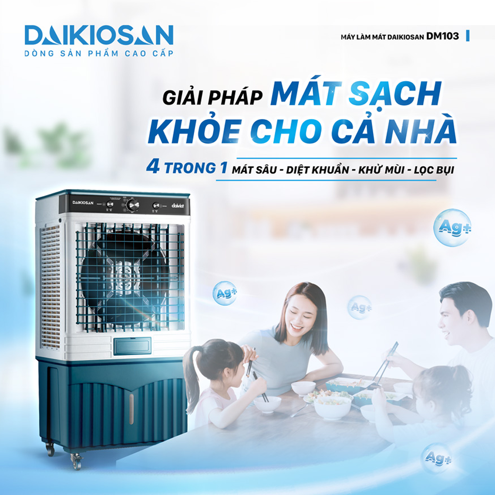 Quạt Điều Hòa Daikiosan DM103 175W 4
