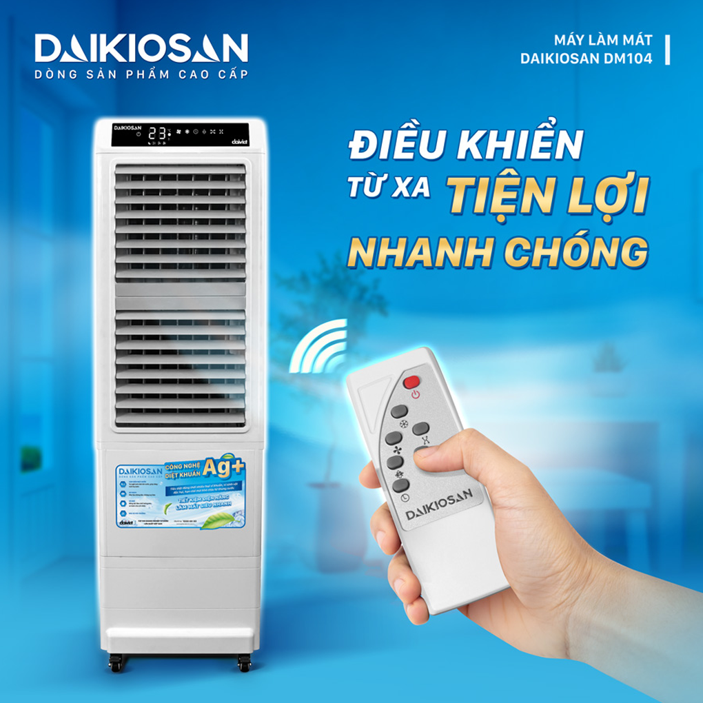 Quạt Điều Hòa Daikiosan DM104 300W 5