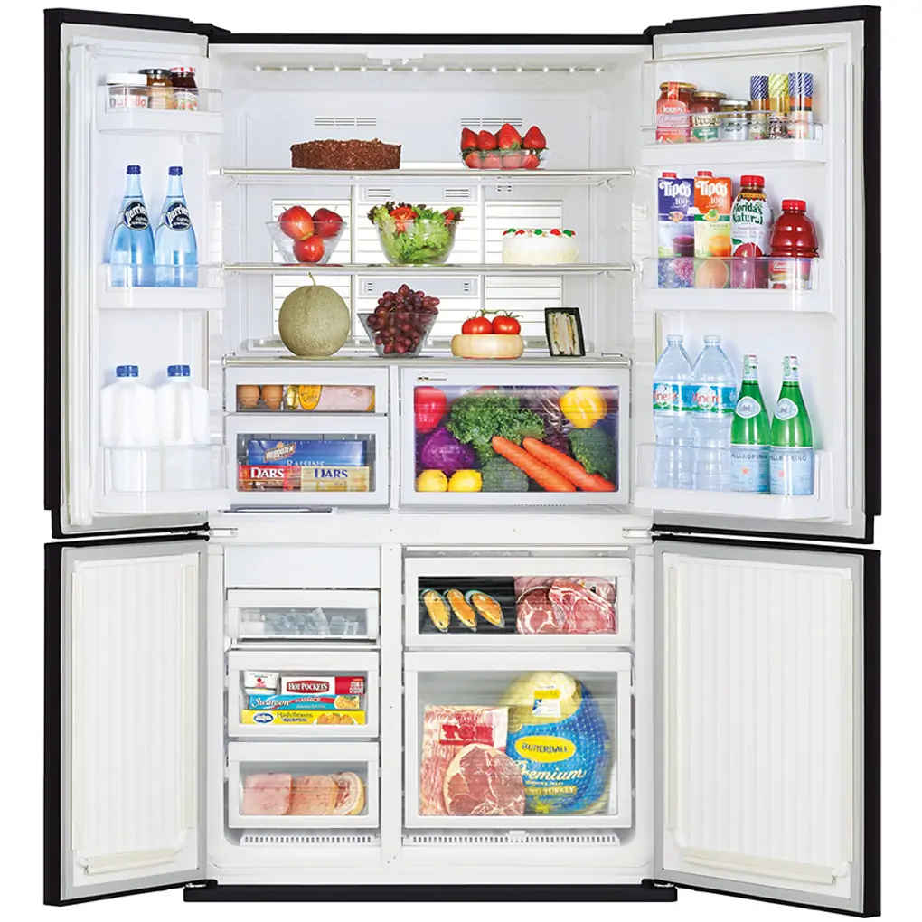 Tủ Lạnh Mitsubishi Inverter 580 Lít MR-LA72ER-GBK-V 1