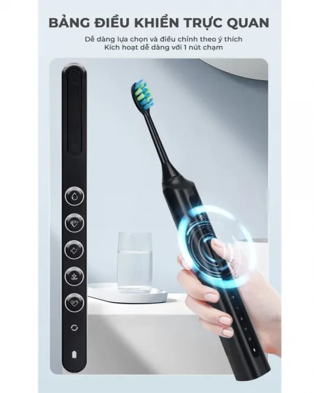 Bàn Chải Điện Magic B-21 Màu Trắng 4