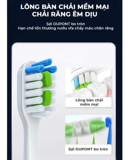 Bàn Chải Điện Magic Eco Pro-50 Màu Xanh 3