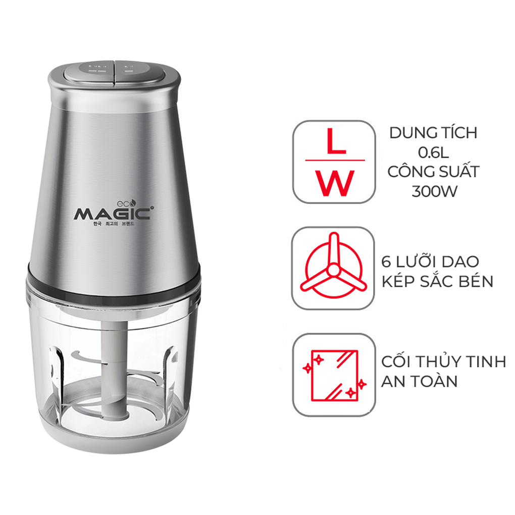 Máy Xay Thịt Magic Eco AC-14 0.6 Lít 1