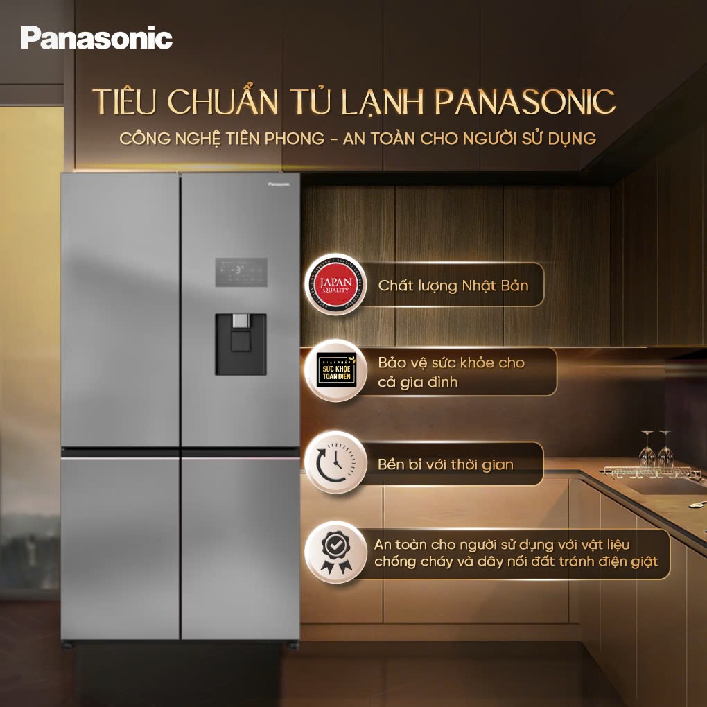 Tủ Lạnh Panasonic Inverter 621 Lít PRIME+ Edition NR-XY680YHHV 0