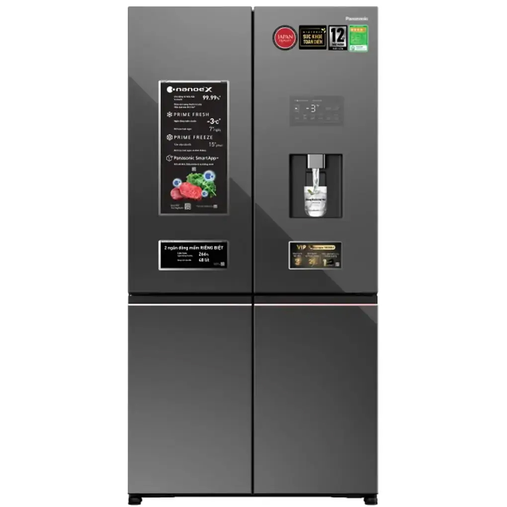 Tủ Lạnh Panasonic Inverter 621 Lít PRIME+ Edition NR-XY680YHHV 1