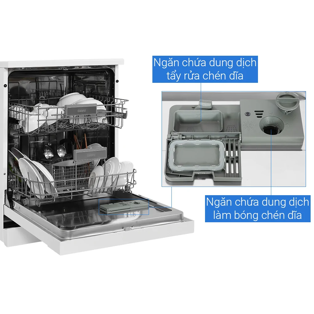 Máy Rửa Chén Galanz GR12462T 7
